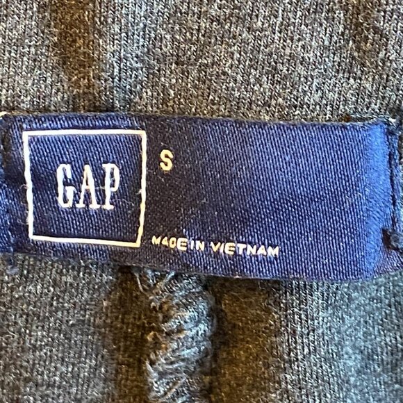 Gap Moto Ponte Zippers Leggings Gray Riding Emo Biker Pull-On Edgy Grunge-S - Picture 11 of 14